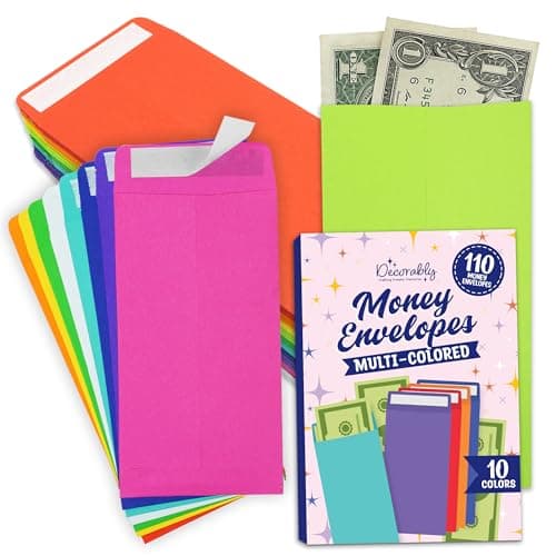 Colorful Budget Envelopes