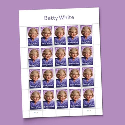 Betty White Forever Stamps