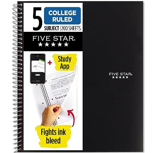 Five Star 5-Subject Pro