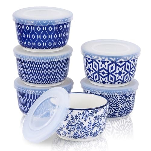 Selamica Vintage Blue Ramekins