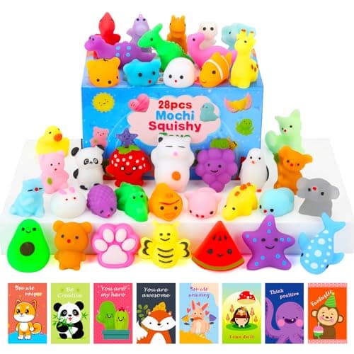 Spolux 28-Pack Squishy & Cards