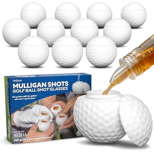 Golf Ball Shot Glasses