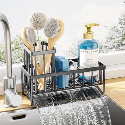 Auto-Drain Sink Caddy