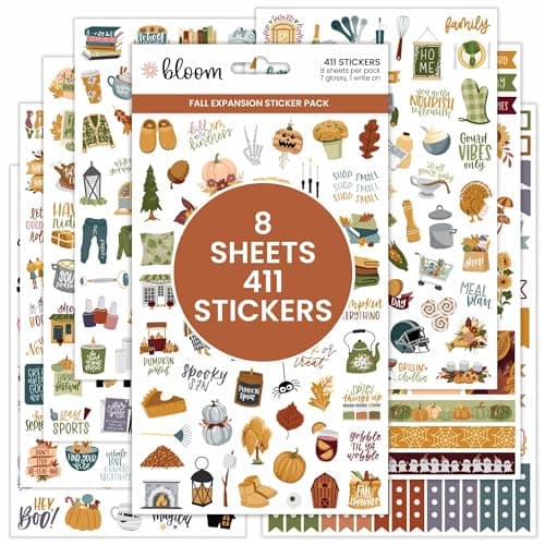 bloom Fall Stickers