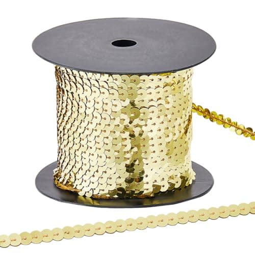 Bulk 100yd Gold Sequin