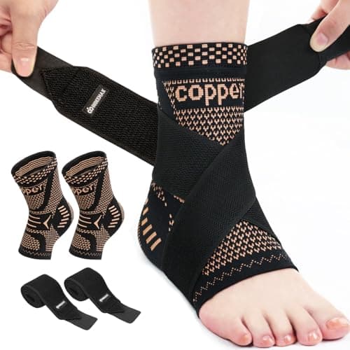 Copper Infused Ankle Brace
