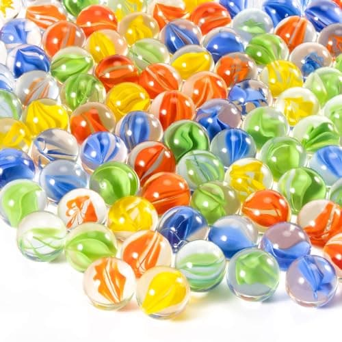 100-Piece Cat Eye Marbles