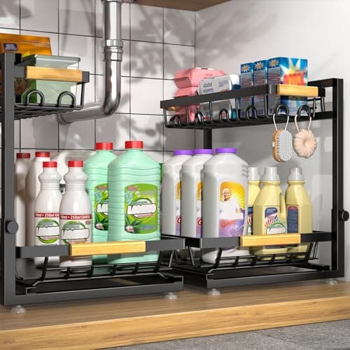 Adjustable L-Shaped Organizer
