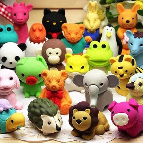 Puzzle Animal Erasers