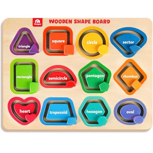 Color Shape Peg Board