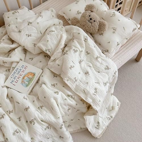 Cute Bunny Toddler Quilt