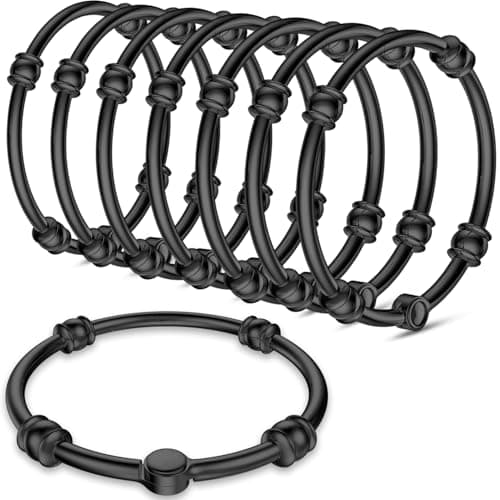 DABIDYOU Shower Curtain Rings