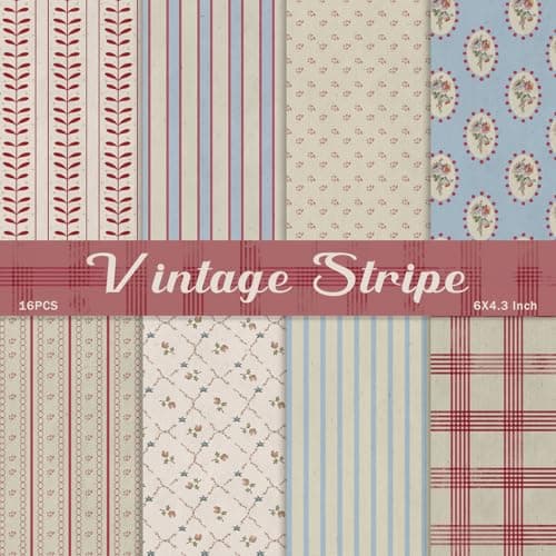 Vintage Stripe Paper