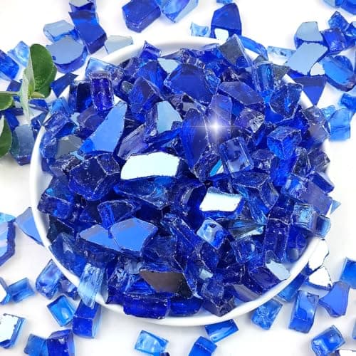 Cobalt Blue Fireglass