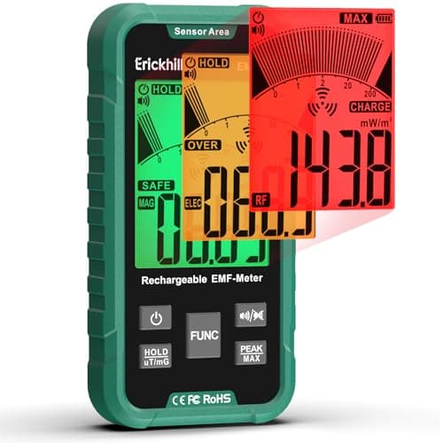 Advanced 3‑in‑1 EMF Meter