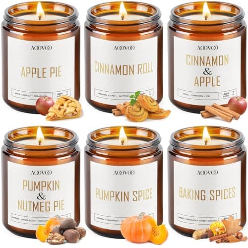 AOOVOO Fall Luxury Candles