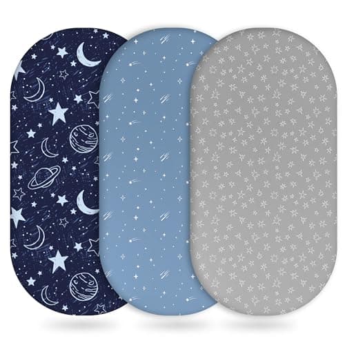 Budget Bassinet Sheets 3-Pack