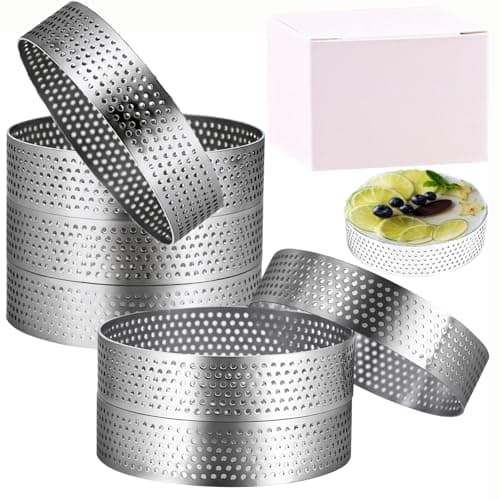Perforated Tart Ring Set