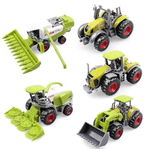 Diecast 5-Pack Tractors