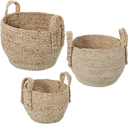 Natural Woven Basket Set