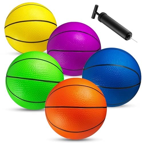 5-Pack Mini Basketballs