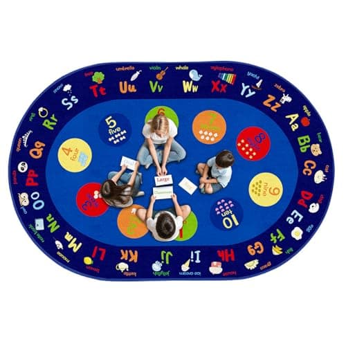 ABC Classroom Learning Rug
