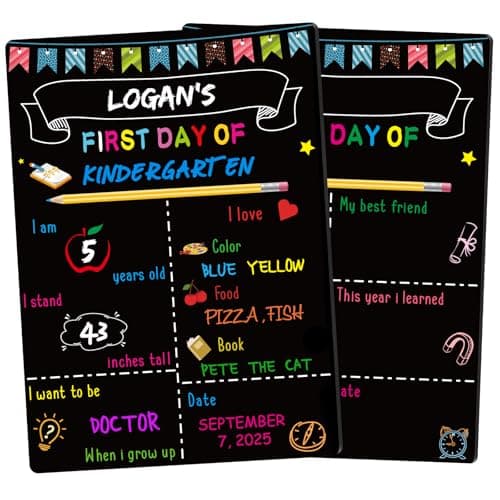 Wooden School Chalkboard