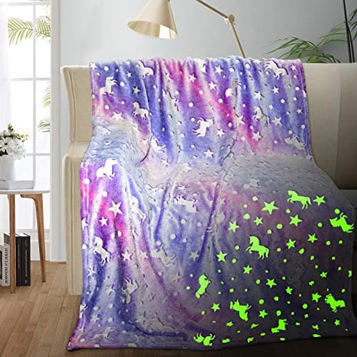 Unicorn Glow Blanket