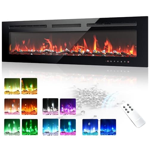 50-Inch Recessed Fireplace