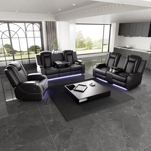SIENWIEY Power Recliner Sofa Set