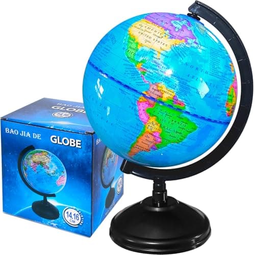 6-Inch Rotating Globe