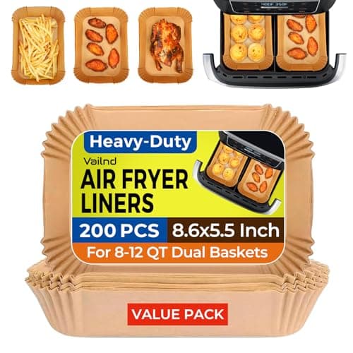 Rectangular Dual-Basket Liners