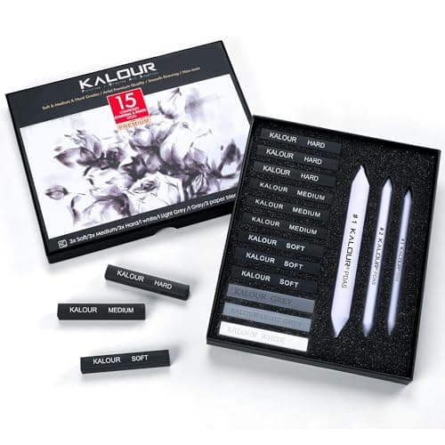 Compressed Charcoal Set