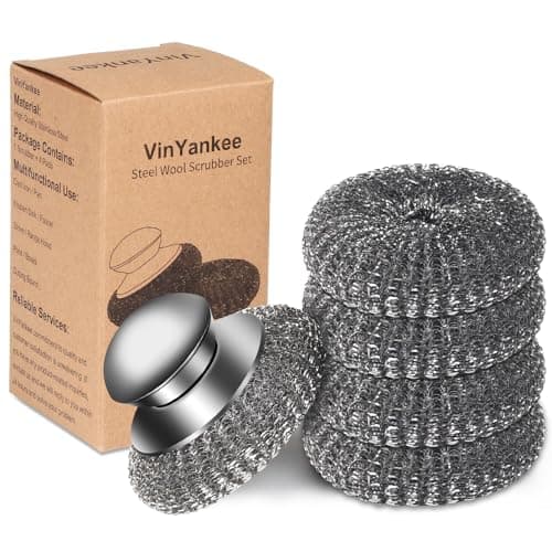 Handle Steel Scrubber