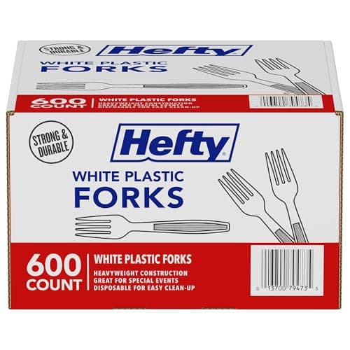 Bulk White Forks