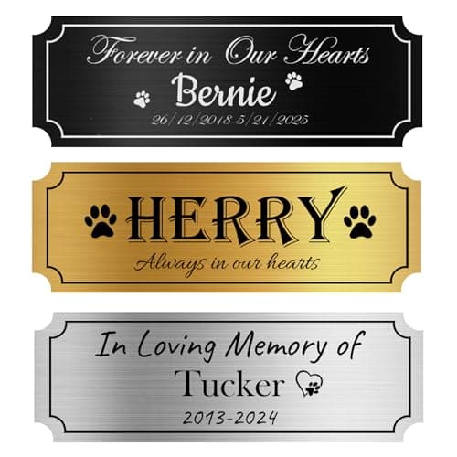 Personalized Pet Nameplate