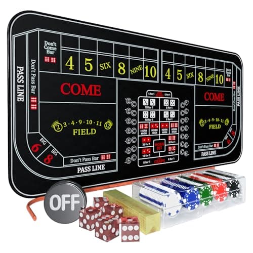 Double-Dealer Craps Mat
