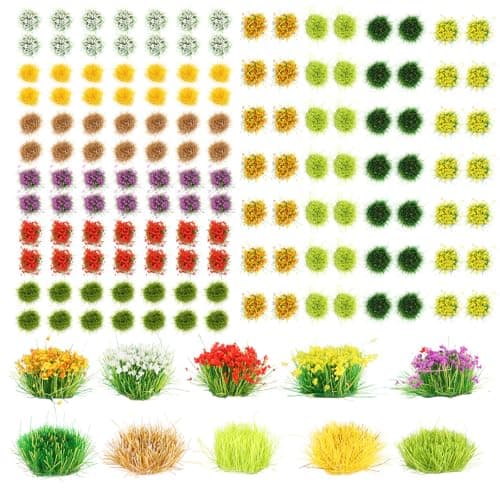 Colorful Flower Clusters