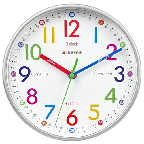 Kids Learning Wall Clock