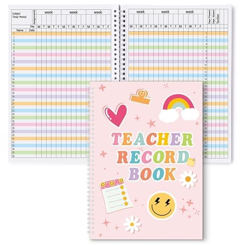 Colorful Spiral Gradebook