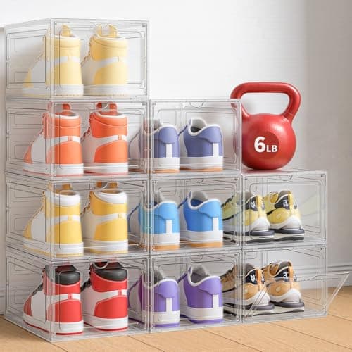 Kitsure Stackable Shoe Boxes