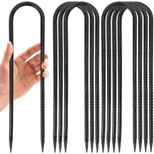 8-Pack U-Shaped Stakes