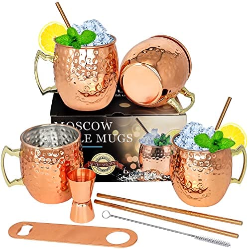 Hammered 18oz Set