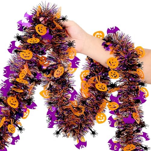 Halloween Tinsel Garland