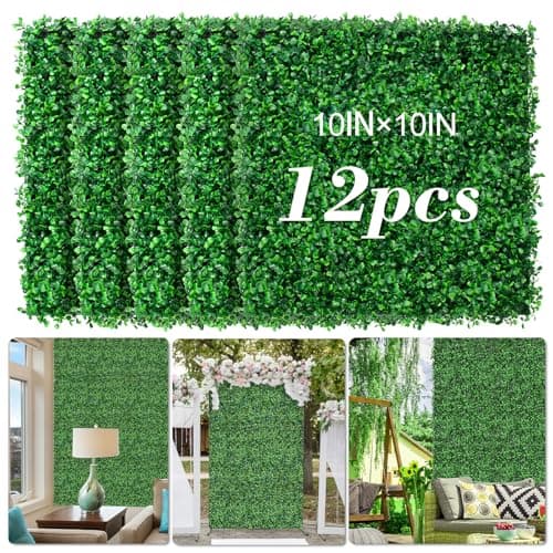 Artificial Boxwood Panels