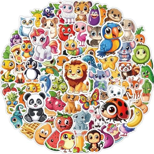 200 Mixed Animal Stickers
