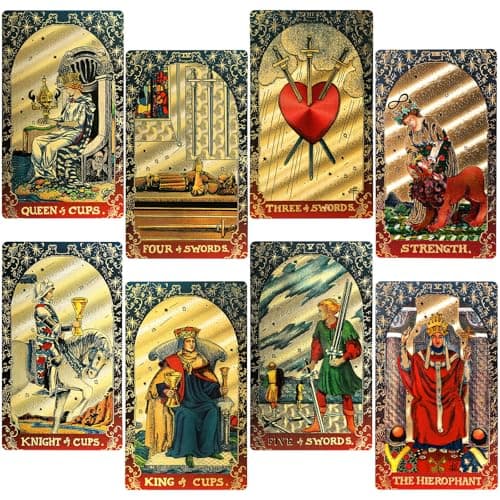 Gold Foil Tarot Deck