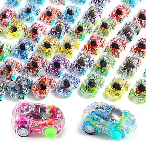 50 Mini Pull-Back Cars