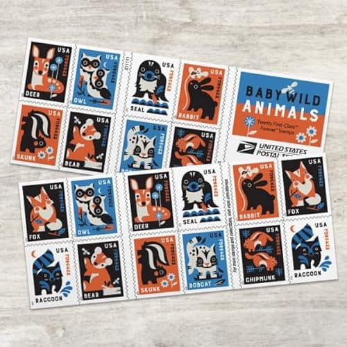 USPS Baby Wild Animals