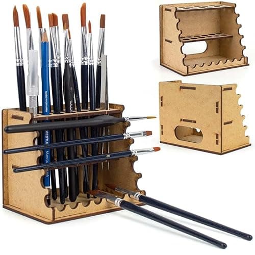PROSCALE Wooden Brush Station